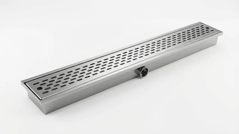 Ralo linear em inox para drenagem industrial